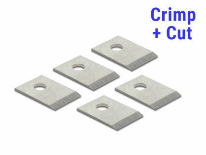 Set 5 lame pentru cleste 86450 RJ45 Crimp+Cut, Delock 86499
